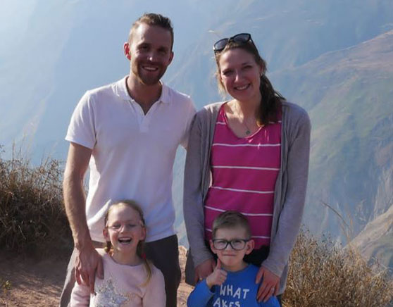 Orthopädietechniker Meister Christian Haupt mit Familie